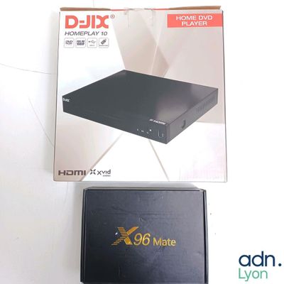 Lot de 2 Lecteurs DVD et IPTv - Non testé - Très bon état - …