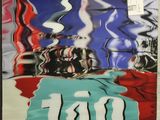 a picture of a painting on the wall of a building