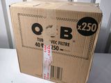 a cardboard box that is sitting on a table