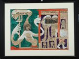une image représentant une photo d'un collage d'une femme et d'un homme
