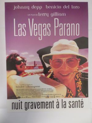 Las Vegas Parano - Affiche de cinéma 27 x 40 - Style français A