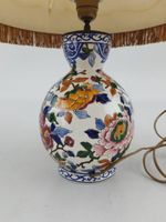 GIEN lampe en faïence à décor de pivoines H. (photo 4)