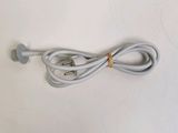 a white cord that is connected to a charger
