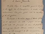 un gros plan d'un morceau de papier sur lequel on a écrit
