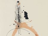 une image représentant un dessin d'une personne à vélo