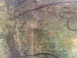 a picture of a painting on the wall of a building