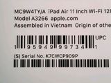an image of a close up of a cell phone with a barcode on it