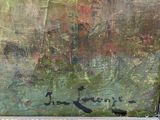 a picture of a painting on the wall of a building