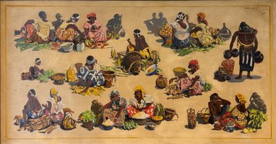 Guilherme MARQUES (1887-1960) - Œuvre d'art unique