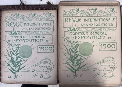 Revue des Expositions 1900 (10 numéros)
