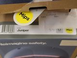 a box with a label on it sitting on a table