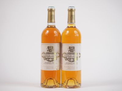 deux bouteilles de vin posées l'une à côté de l'autre sur une surface blanche
