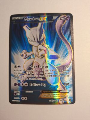 "Collection-PokÉMon-Cartes : Mewtwo EX Full Art