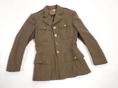 an image of a military jacket on a white background