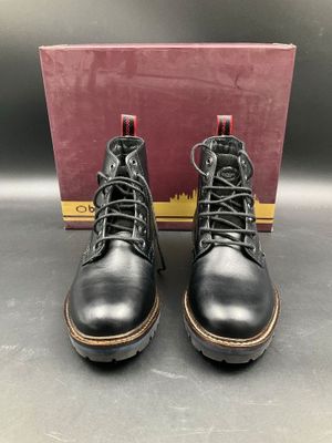 BASE LONDON, Monte, cuir, pointure 40, noir.