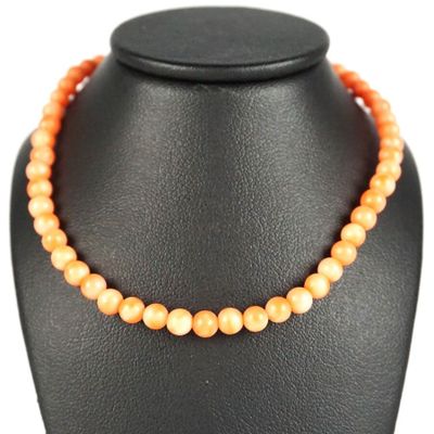 Collier en perles de corail (D.