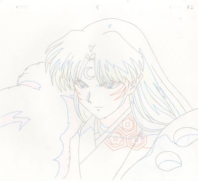 dessin représentant une femme aux cheveux longs, portant un nœud papillon et tenant un ours en peluche