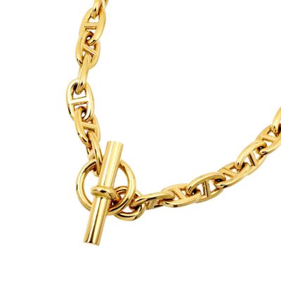 Chaîne Maille Gourmette En Or 18 Carats 7,92 Grammes - Longue Chaîne H/F Neuve Avec étiquettes