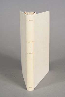 a book that is open on a gray surface