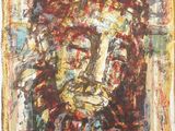 un tableau représentant un homme coiffé d'une couronne