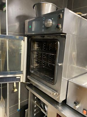 Four électrique en inox à une porte GIORIK à 3 grilles, vapeur et prog - Photo 1