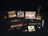a lot of items that are sitting on a table
