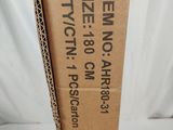 an open cardboard box sitting on top of a white surface