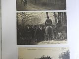 a book with pictures of people riding horses and a man on a horse