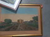 a picture of a painting hanging on the wall