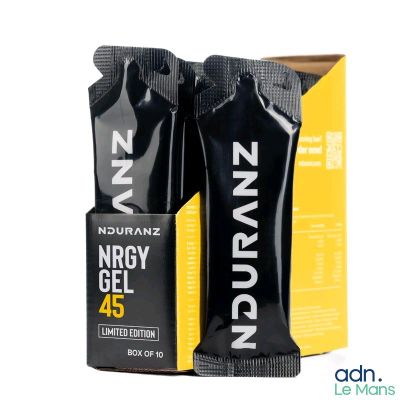 two packets of nirvy gel next to a box of nirvy gel