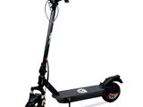 a close up of a scooter on a white background