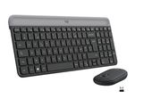 keyboard and mouse on a white surface with a black background