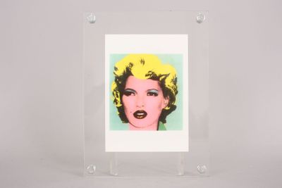 Banksy (né en 1974) : Kate Moss, 2005.