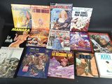 un grand nombre de livres posés sur une table