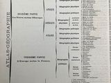 an old book with a list of items on it