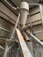 Cyclone recyclage poussière avec châssis (photo 2)