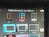 a machine that has a lot of different pictures on it