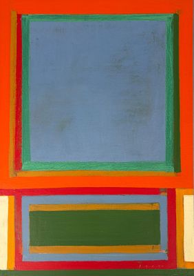 an image of a painting of a square and a rectangle