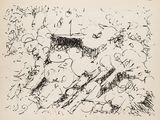an image of a drawing of a group of people on skis