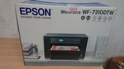 Epson WorkForce WF-7310DTW Imprimante monofonction Jet d'encre A3 Couleur  sur