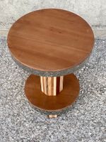 Roger BOUSCAYROL (1929) Tabouret en merisier et plaques de m… (photo 4)