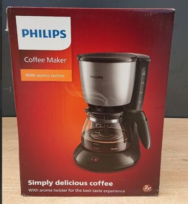 brand new philips coffee maker with glass carafe