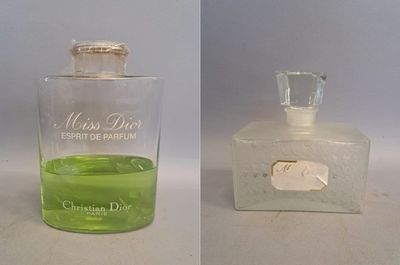 Christian DIOR - Miss Dior Deux flacons factices en verre (l… - Photo 1