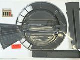 an image of a dryer with the door open