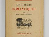 un vieux livre sur lequel figure l'image d'un homme dans une calèche