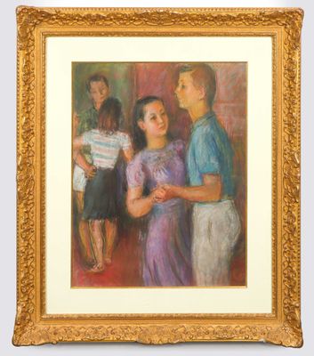 Pierre DEVAL (1897-1993). Le bal.