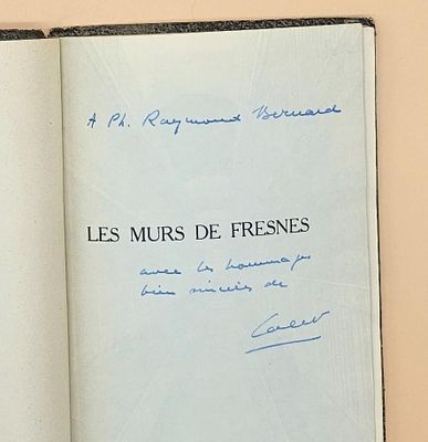 Henri CALET (Raymond Barthelmess dit, 1904-1956, Journaliste…