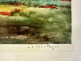 a picture of a picture of a watercolor painting in a frame