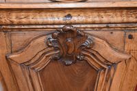 Horloge de parquet en noyer de forme mouvementée. (photo 4)