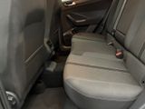 a seat in the back of a car that is empty